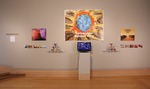 Installation view of For the Benefit and Enjoyment of the People: The National Parks as America's Best Sources of Nutrition, Wriston Art Center Galleries, May 2013 by Rachele M. Krivichi