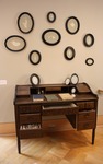 Installation view of Copley: A Psychoanalysis, Wriston Art Center Galleries, May 2013 by Deborah C. Levinson
