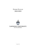Lawrence University Course Catalog, 2022-2023